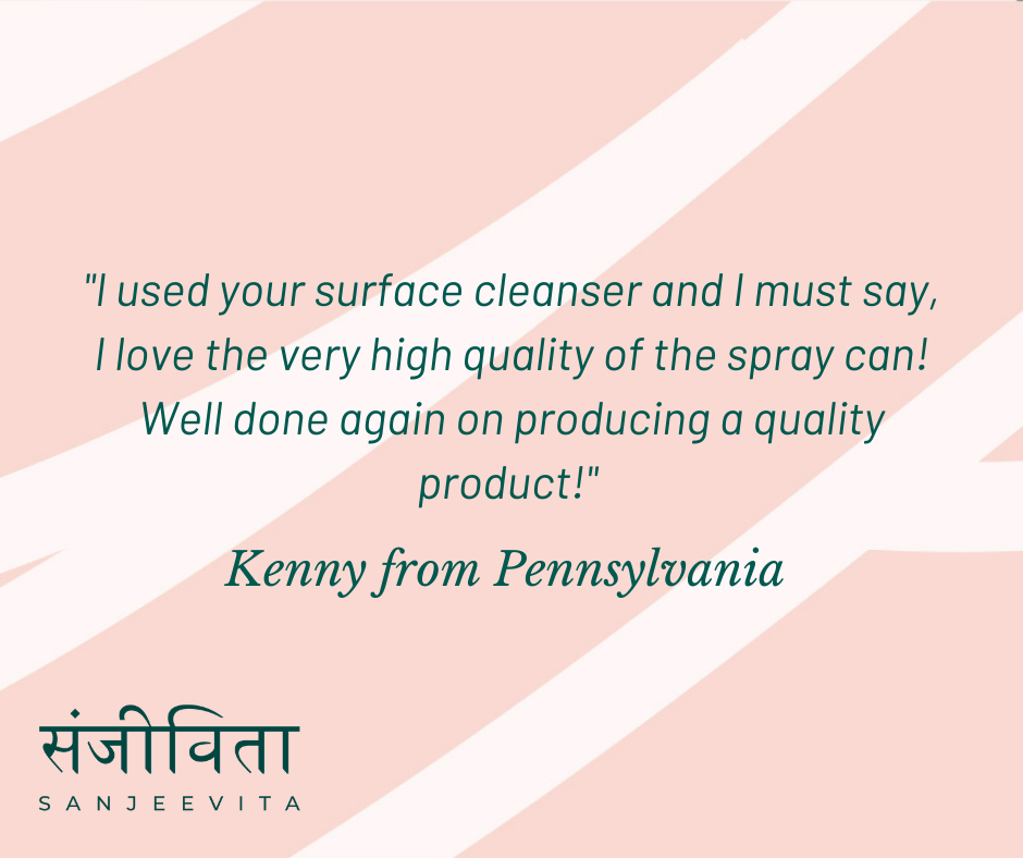 testimonial for alcohol surface cleanser