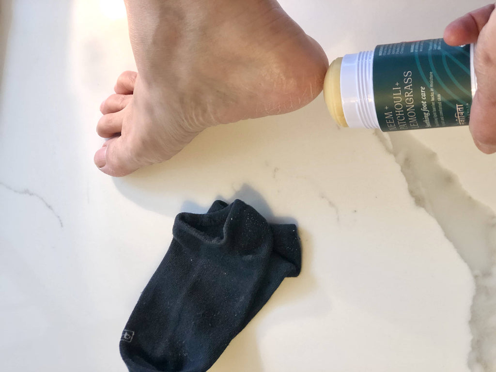 Cracked Feet Dry Feet DIY Self Care Foot Cream