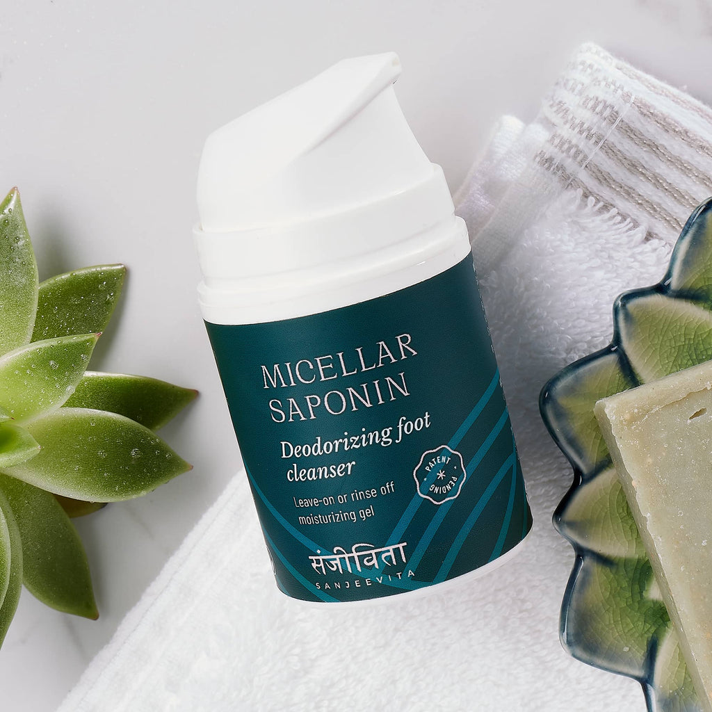 Micellar Water Deodorant Cleanser for Sweaty Smelly Feet